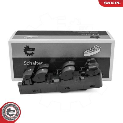 Выключатель, стеклолодъемник ESEN SKV 37SKV218