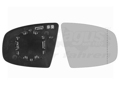 Зеркальное стекло, наружное зеркало VAN WEZEL 0687838