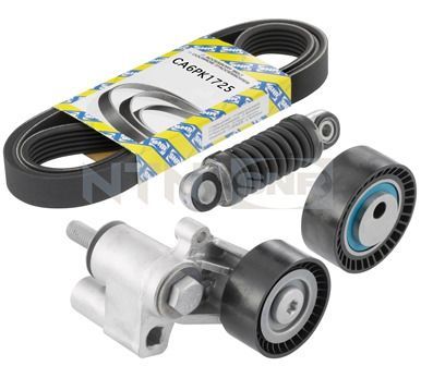 Поликлиновой ременный комплект SNR KA866.09