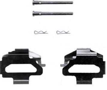zestaw instalacyjny przód CITROËN/FIAT/FORD/PEUGEOT BREMBO A 02 231