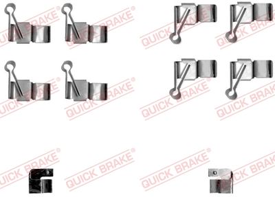 Piederumu komplekts, Disku bremžu uzlikas QUICK BRAKE 109-1238