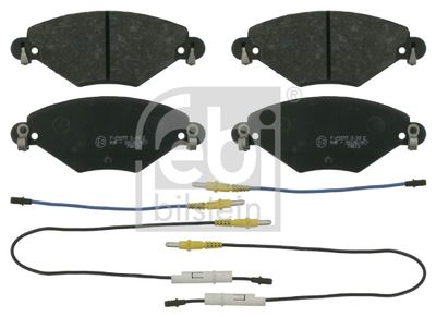 Bremžu uzliku kompl., Disku bremzes FEBI BILSTEIN 16417