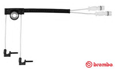 Indikators, Bremžu uzliku nodilums BREMBO A 00 281