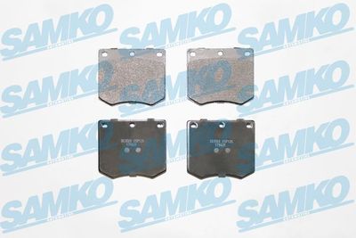 Комплект тормозных колодок, дисковый тормоз SAMKO 5SP126