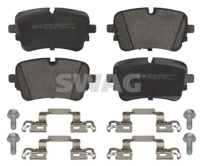 Bremžu uzliku kompl., Disku bremzes SWAG 33 10 9320