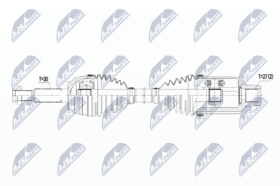 Приводной вал NTY NPW-CH-082