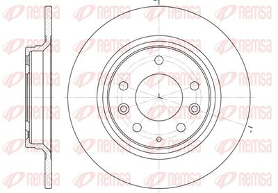 Тормозной диск REMSA 6881.00
