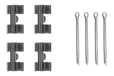 Комплектующие, колодки дискового тормоза BOSCH 1 987 474 172