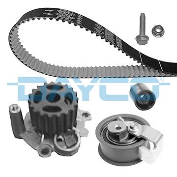 Водяной насос + комплект зубчатого ремня DAYCO KTBWP3400