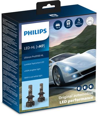 Kvēlspuldze, Tālās gaismas lukturis PHILIPS 11972U91X2