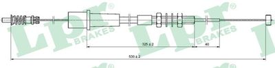 Akseleratora trose LPR C0001A