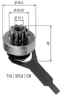 Zobrats, Starteris MAGNETI MARELLI 940113020268