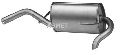 Глушитель выхлопных газов конечный ASMET 19.026