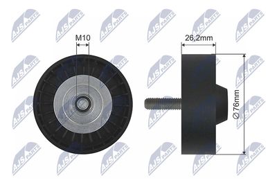 Spriegotājrullītis, Ķīļrievu siksna NTY RNK-VW-032