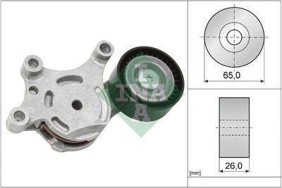 Натяжитель ремня, клиновой зубча Schaeffler INA 534 0075 20