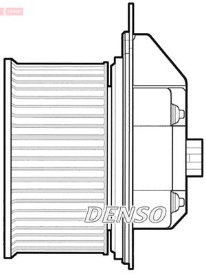 Вентилятор салона DENSO DEA13001