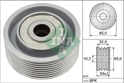 Parazīt-/Vadrullītis, Ķīļrievu siksna Schaeffler INA 532091910