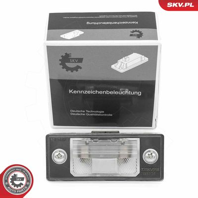 Фонарь освещения номерного знака ESEN SKV 72SKV018