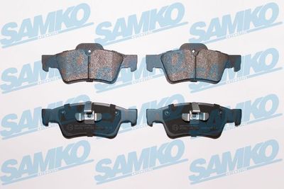 Комплект тормозных колодок, дисковый тормоз SAMKO 5SP1254