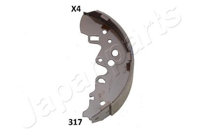 Bremžu loku komplekts JAPANPARTS GF-317AF