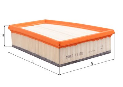 Воздушный фильтр MAHLE LX 1748