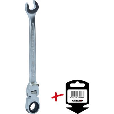 Uzgriežņu atslēga ar sprūdmehānismu KS TOOLS 503.4808-E