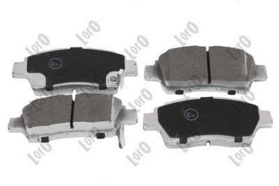 Комплект тормозных колодок, дисковый тормоз ABAKUS 231-01-165