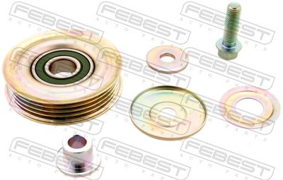 Натяжной ролик, поликлиновой ремень FEBEST 0387-CRV