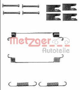 Комплектующие, тормозная колодка METZGER 1050866