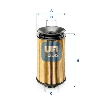 Масляный фильтр UFI 25.092.00