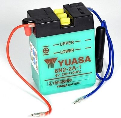 Startera akumulatoru baterija YUASA 6N2-2A-1