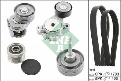 Ķīļrievu siksnu komplekts Schaeffler INA 529 0519 20