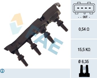 Aizdedzes spole FAE 80235