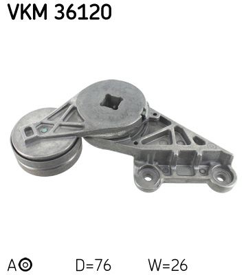 Siksnas spriegotājs, Ķīļsiksna SKF VKM 36120