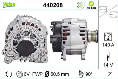 Генератор VALEO 440208