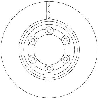 Bremžu diski TRW DF6984