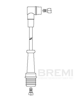 Augstsprieguma vads BREMI 762/38