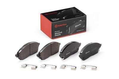 Bremžu uzliku kompl., Disku bremzes BREMBO P 37 031