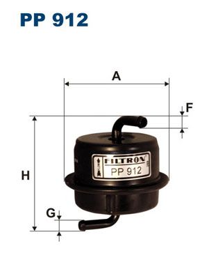 Degvielas filtrs FILTRON PP 912