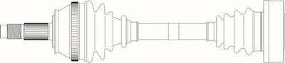Приводной вал GENERAL RICAMBI AR3042