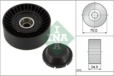 Parazīt-/Vadrullītis, Ķīļrievu siksna Schaeffler INA 532 0552 10