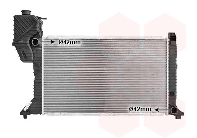 Radiators, Motora dzesēšanas sistēma VAN WEZEL 30002183