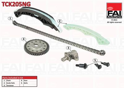 Комплект цели привода распредвала FAI AUTOPARTS TCK205NG