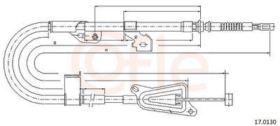 Trose, Stāvbremžu sistēma COFLE 92.17.0130