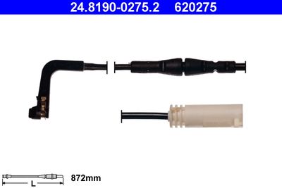 Indikators, Bremžu uzliku nodilums ATE 24.8190-0275.2
