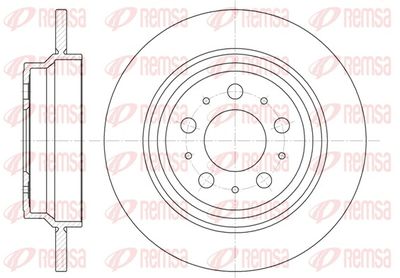 Тормозной диск REMSA 6620.00