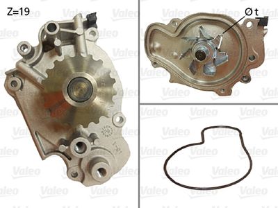 Ūdens sūknis, dzinēja dzesēšana VALEO 506322