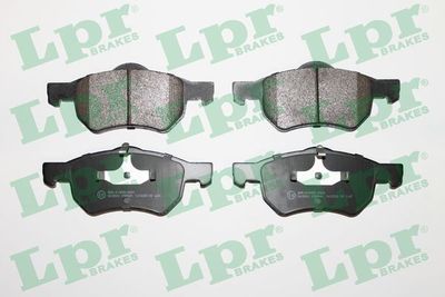 Комплект тормозных колодок, дисковый тормоз LPR 05P841