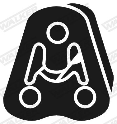 Резиновые полоски, система выпуска WALKER 83207