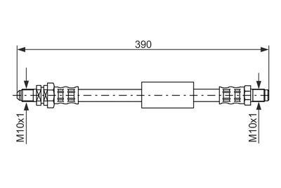 Тормозной шланг BOSCH 1 987 476 840